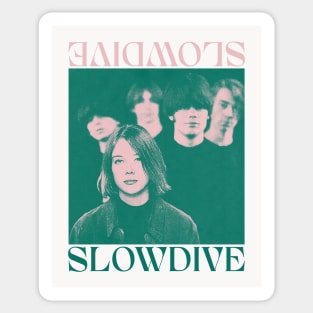 Slowdive • • • • • 1990s Retro Aesthetic Design Sticker